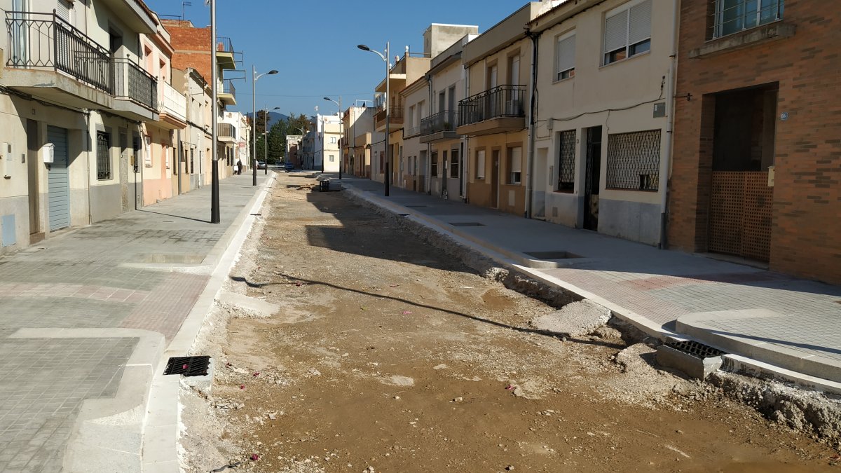 M S Carrers En Obres Durant El A Reus En El Pla De Millora De Voreres