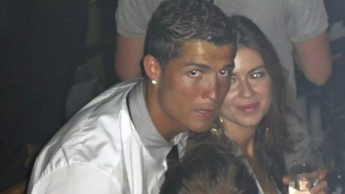 Cristiano Ronaldo al costat de Kathryn Mayorga
