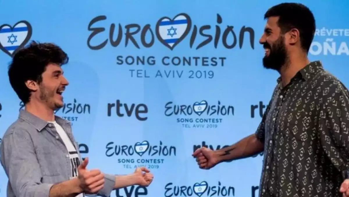 Miki Nunyez i Adrià Salas a Eurovisió