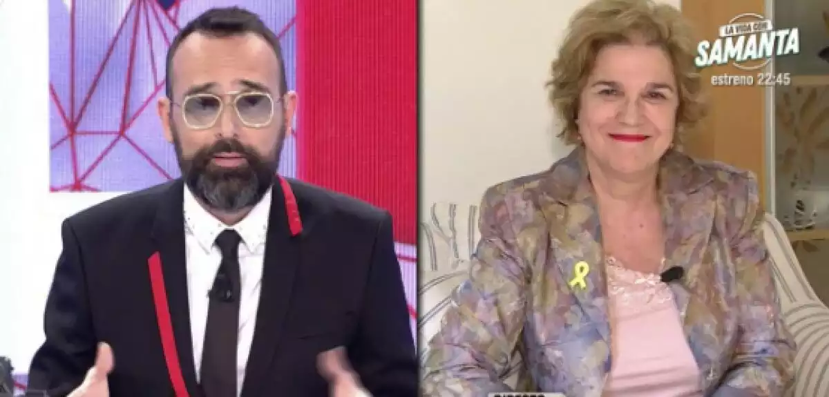 Pilar Rahola i Risto Mejide al programa 'Todo es mentira'