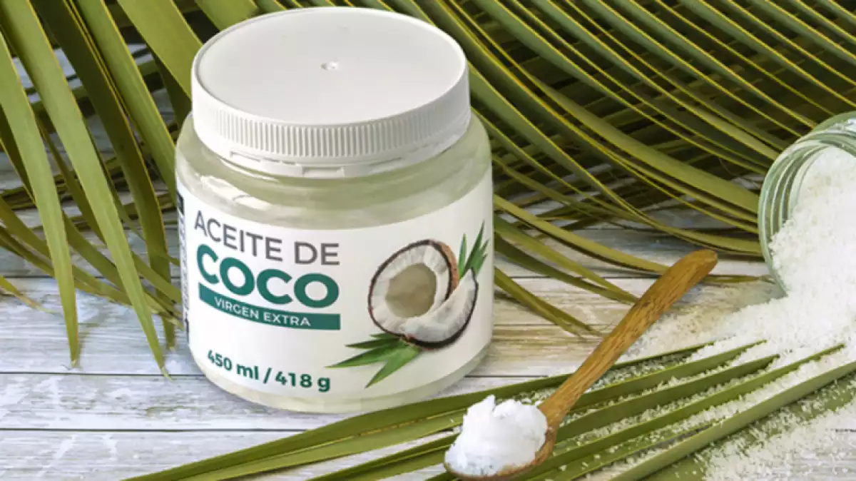 Imatge de l'oli de coco del Mercadona