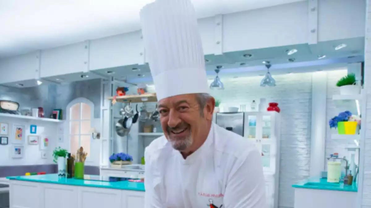 Karlos Arguiñano, en una fotografia promocional del seu programa de cuina