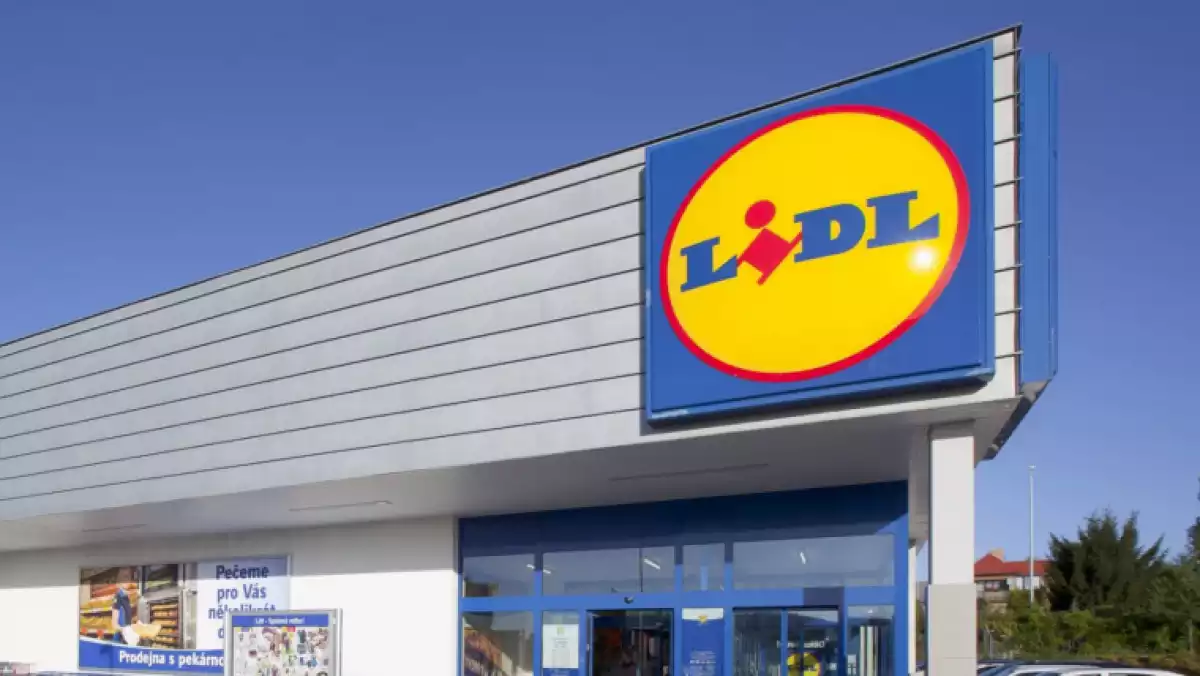 Un establiment de la cadena de supermercats Lidl