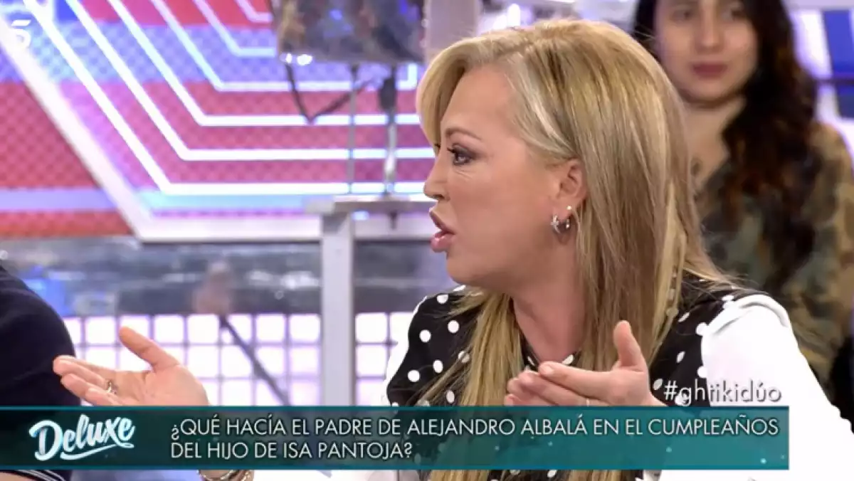 Belén Esteban va atacar a Isa Pantoja per haver convidat el pare d'Alejandro Albalá