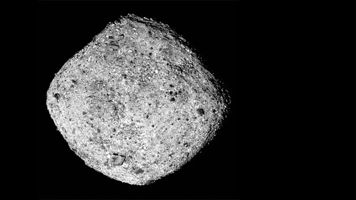 Imatge de l'asteroide Bennu