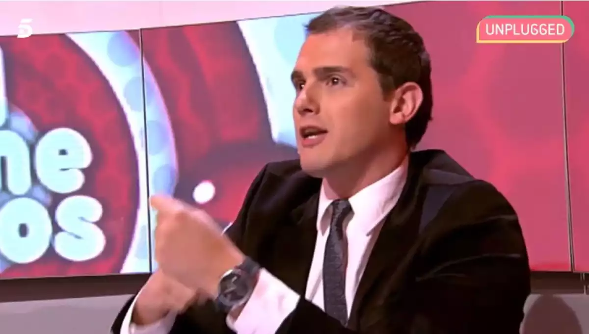 Albert Rivera, jurat del concurs sobre política 'el comecocos' de Cuatro