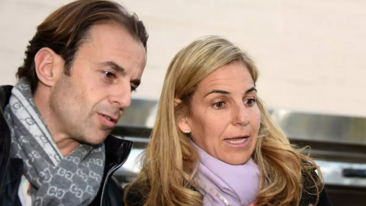 Arantxa i Josep Santacana quan estaven junts