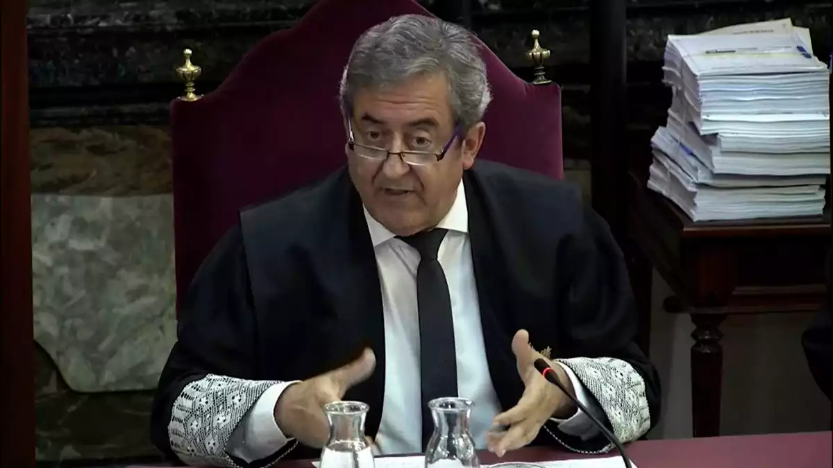 El fiscal Javier Zaragoza ha llegit les seves conclusions al judici del procés