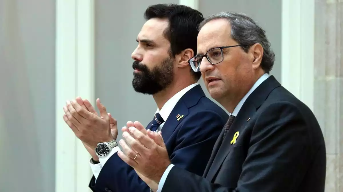 El president del Parlament, Roger Torrent, i el president de la Generalitat, Quim Torra, també assistiran a l'últim dia del judici