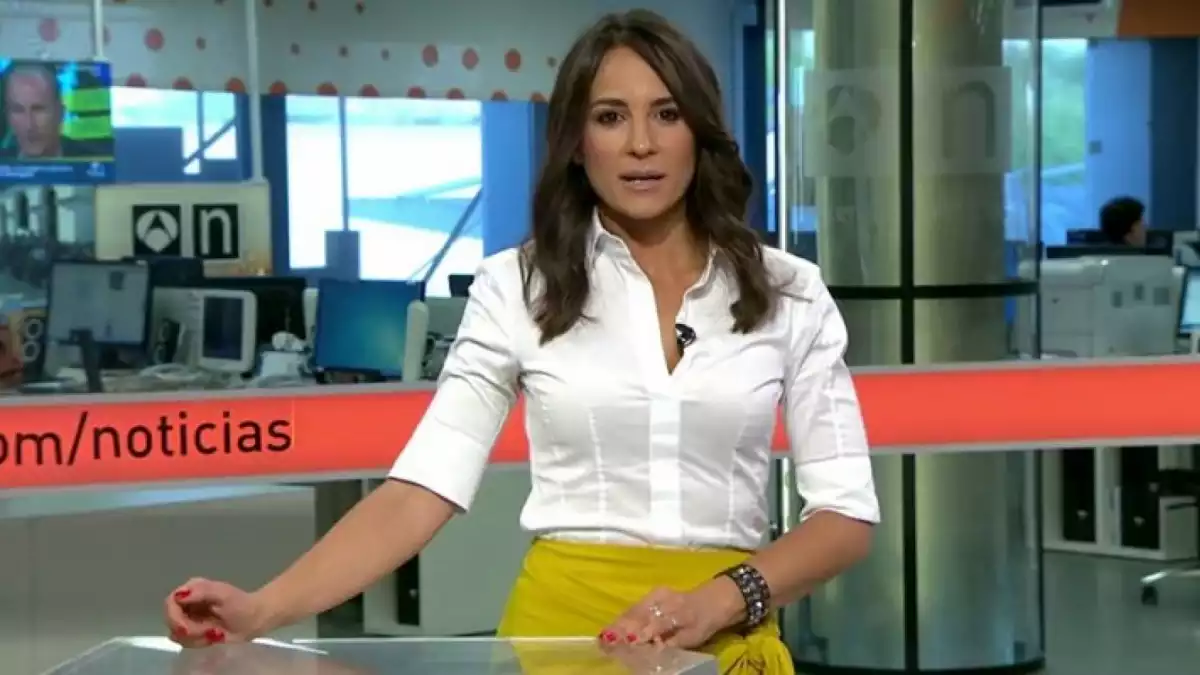 La presentadora Lorena García