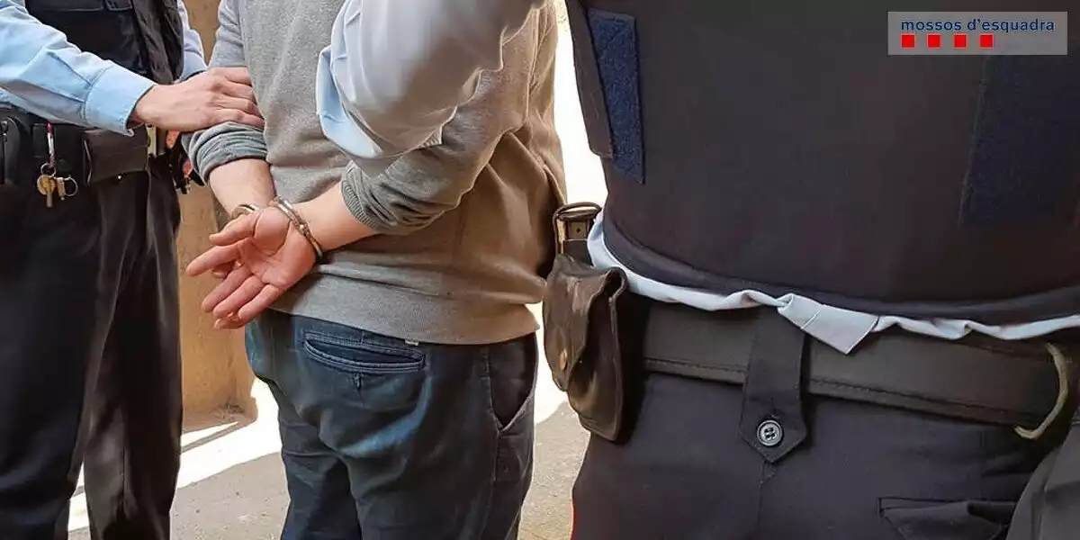 Detingut Mossos d'Esquadra