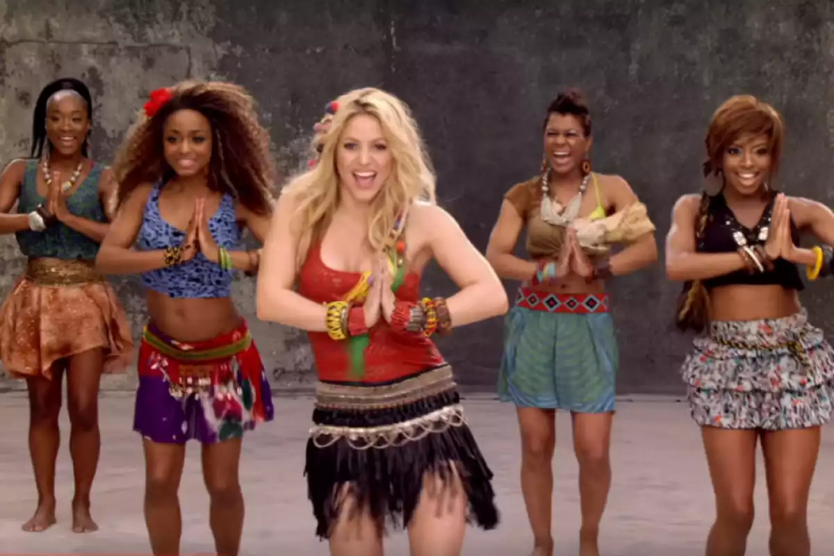 El 'Waka Waka' de Shakira va ser l'himne oficial del Mundial de futbol del 2010