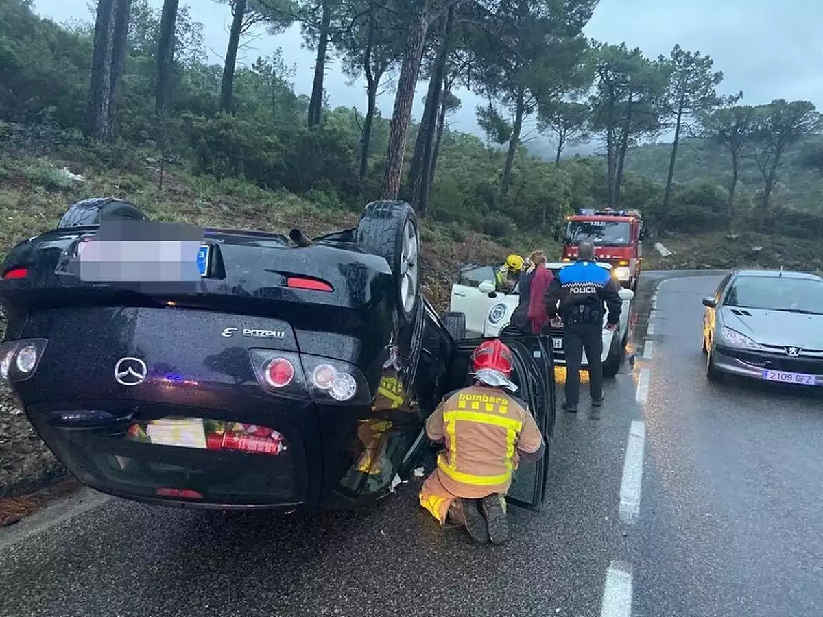 Accident a Cadaqués el 18 de novembre de 2019