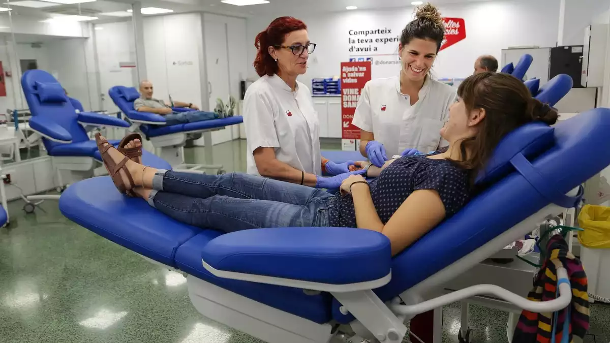 Donació de Sang a Barcelona durant el 2019