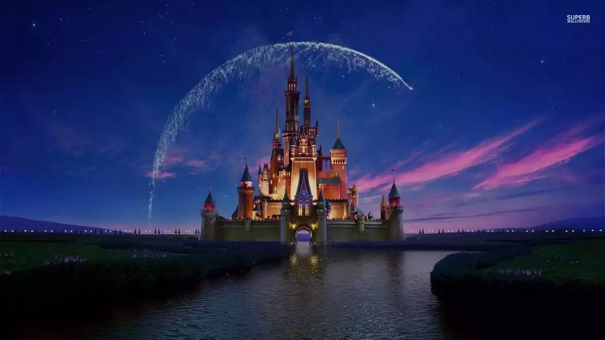 Imatge del castell dels parcs Disney