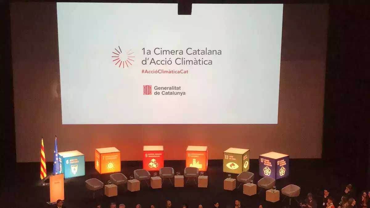 Imatge de la primera Cimera Climàtica Catalana