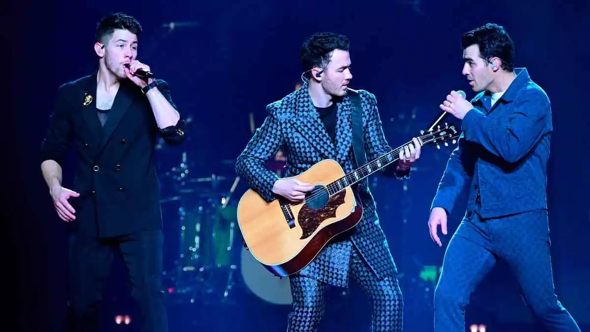 Jonas Brothers en concert a Barcelona el 17 de febrer de 2020
