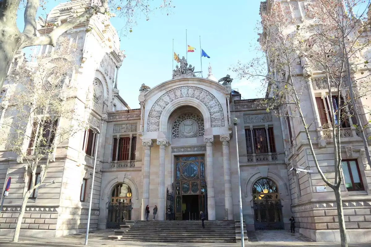 Imatge d'arxiu dels Jutjats de Barcelona, desembre del 2016