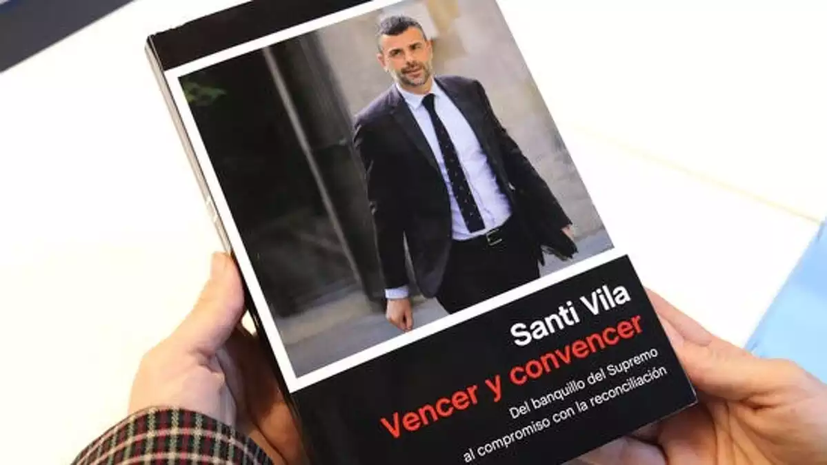 El llibre 'Vencer y convencer', escrit per Santi Vila