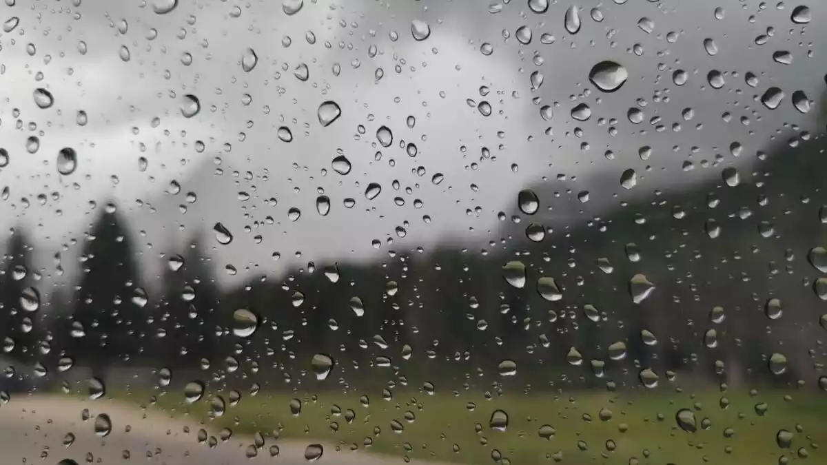 Imatge d'un dia de pluja al Pirineu