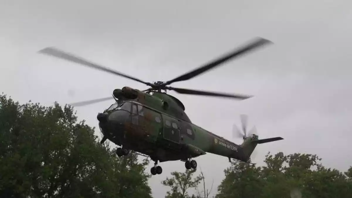 L'accident un helicòpter militar francès ha tingut lloc aquest passat dimecres a la tarda prop de la localitat de Tarbes