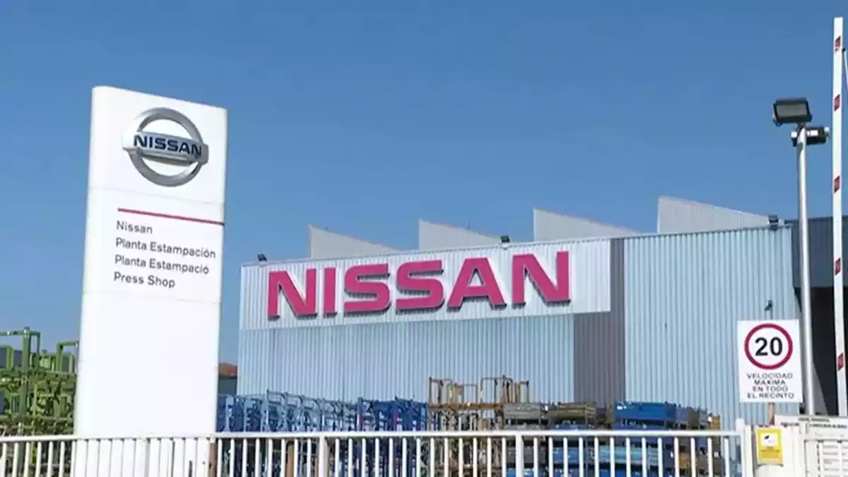 Imatge de la planta de Nissan a la Zona Franca de Barcelona