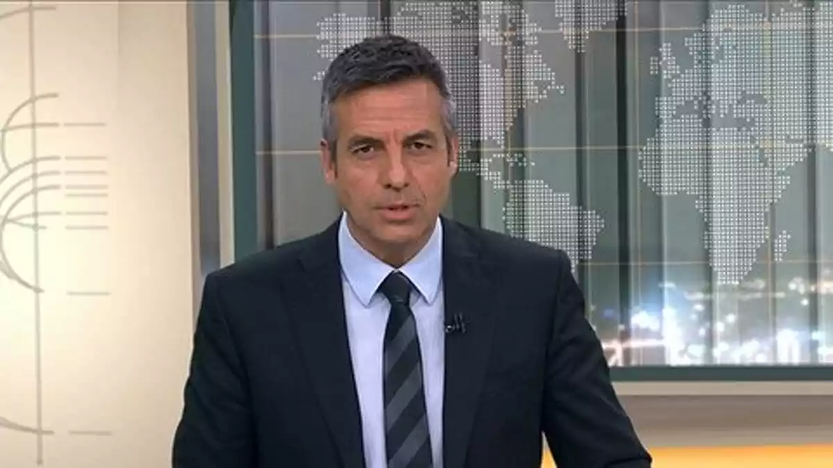 Ramon Pellicer al Telenotícies de TV3
