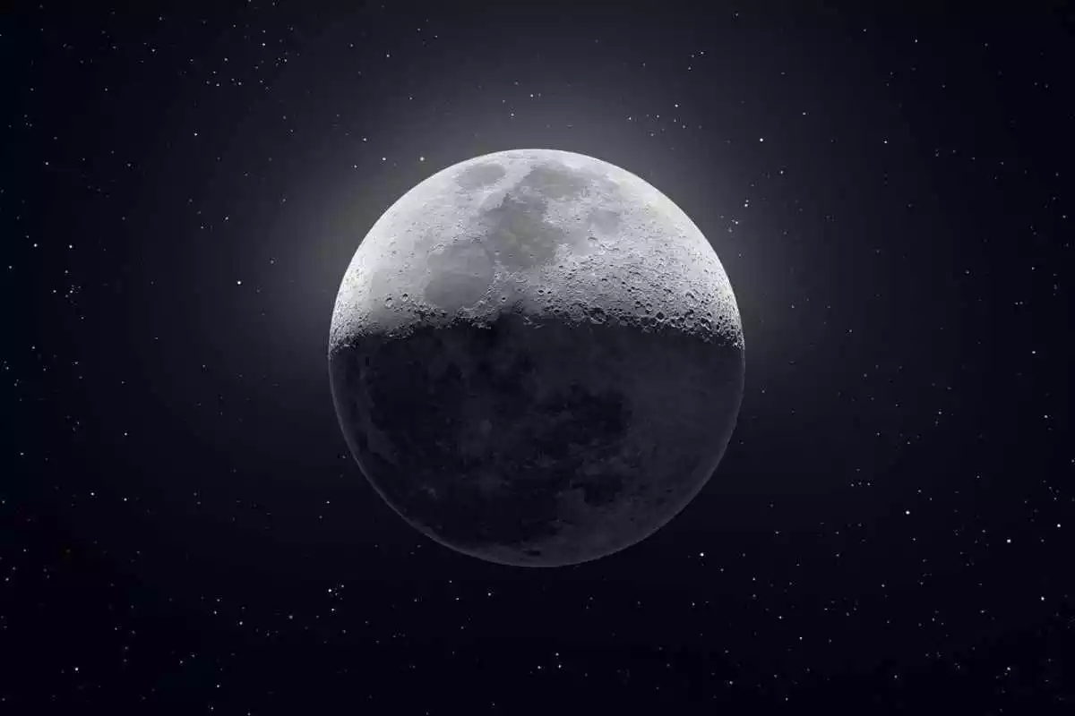 Imatge il·lustrativa d'un eclipsi penombral de Lluna