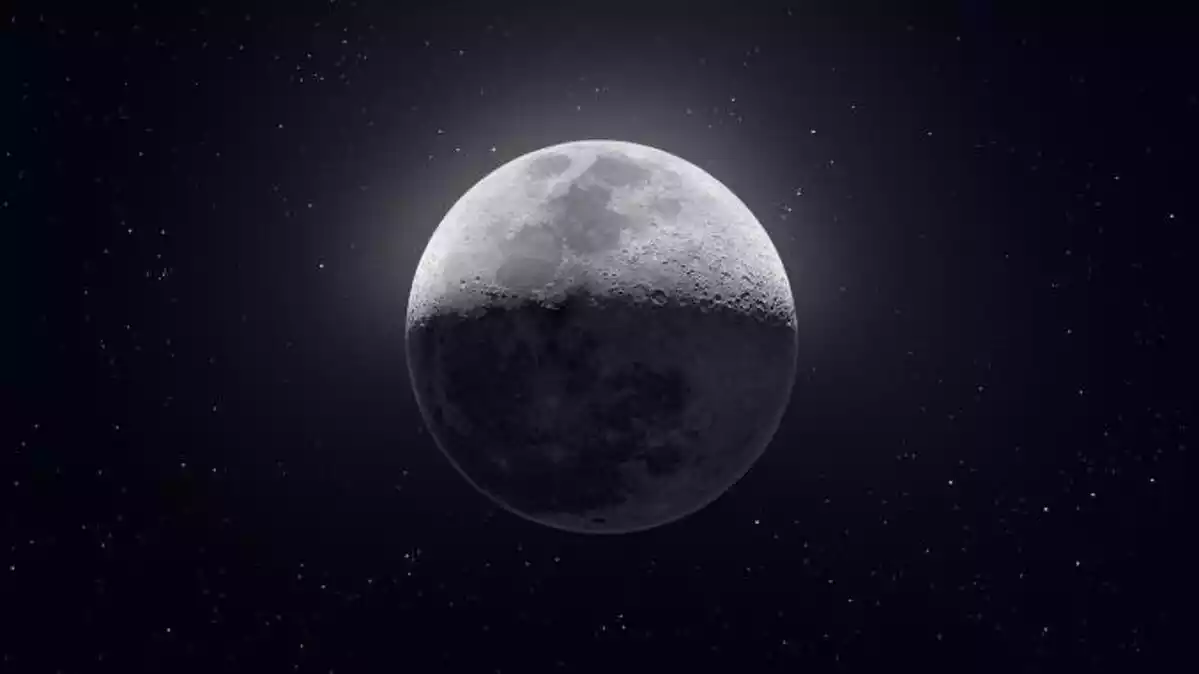 Imatge d'un eclipsi penombral de Lluna