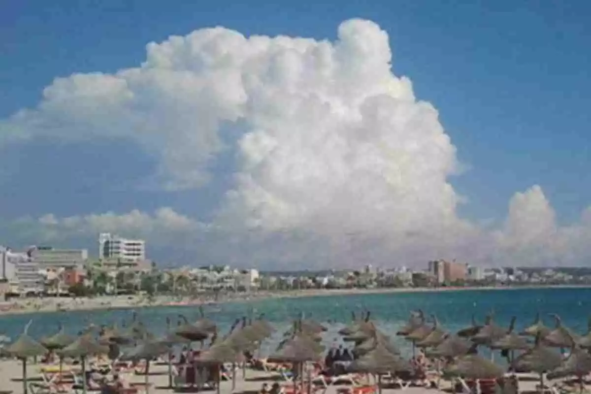 Imatge d'un cumulonimbus