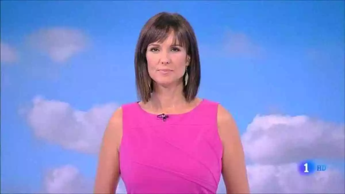 Mónica López, presentadora del temps de Televisió Espanyola