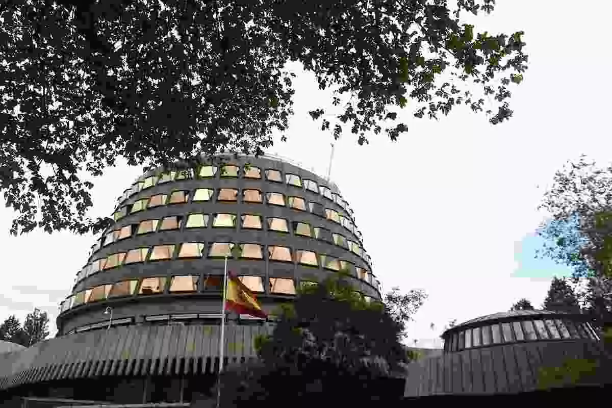 El Tribunal Constitucional espanyol.