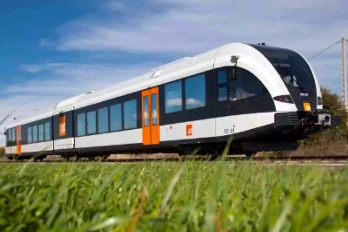 Tren dels Ferrocarrils de la Generalitat (FGC) de la línia Lleida-La Pobla de Segur