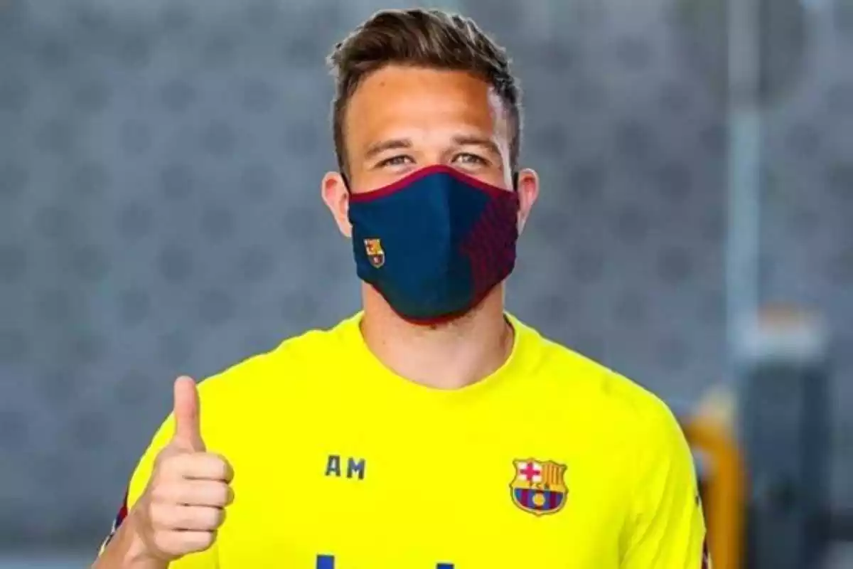 Arthur Melo, centrecampista del FC Barcelona