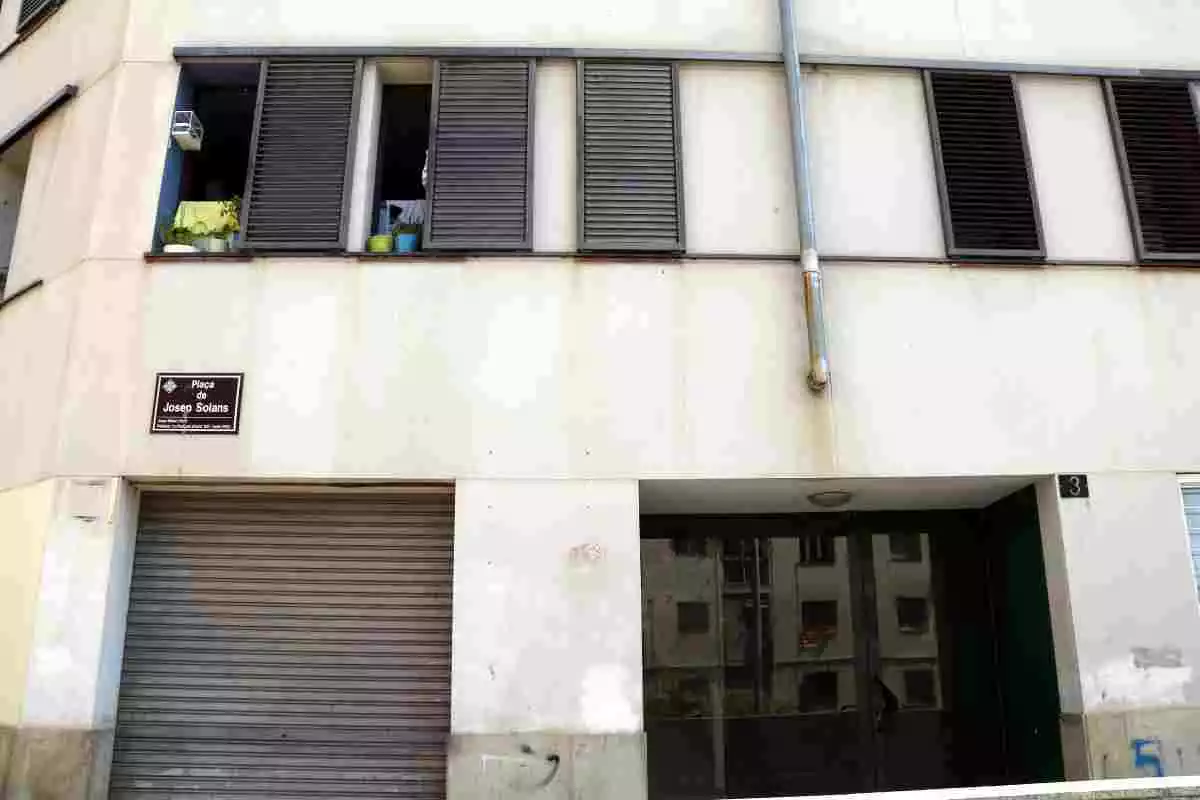 El bloc de pisos de Lleida on s'ha detectat un brot de coronavirus entre els veïns, 2 de juny 2020