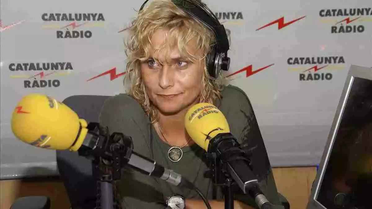 Mònica Terribas dirigint el programa 'El Matí de Catalunya Ràdio'