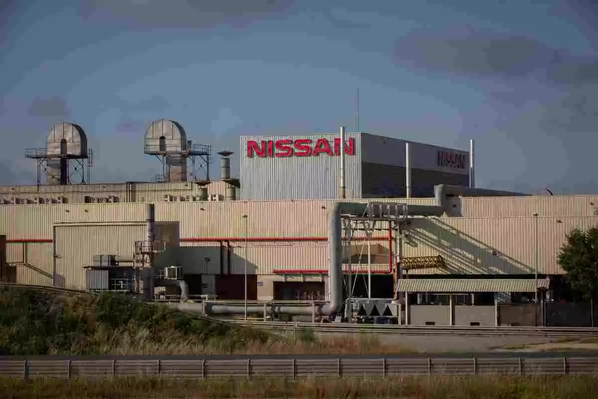 Pla general de la factoria que Nissan té a la Zona Franca de Barcelona