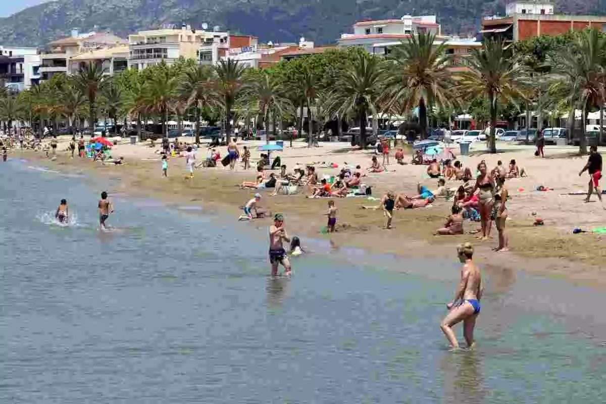 Una de les platges del municipi de Roses (Alt Empordà).