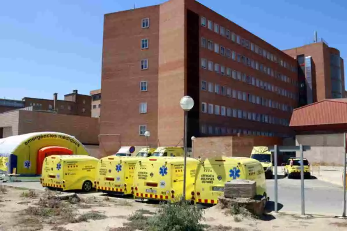 Hospital de Campanya a Lleida aixecat pel SEM