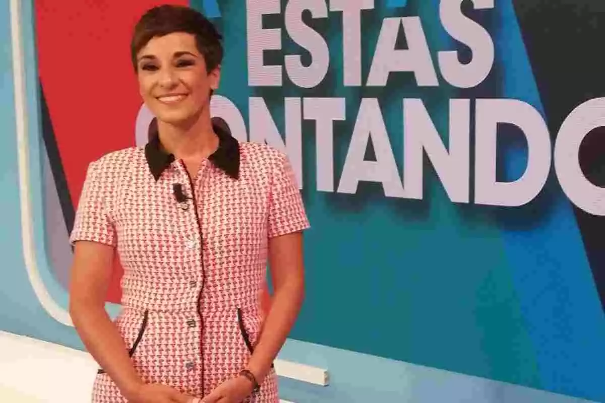 Adela González, presentadora del programa 'Qué me estás contando' de la televisió autonòmica basca ETB