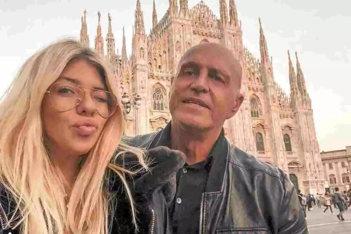 Anita i el seu pare, Kiko Matamoros, a Milà