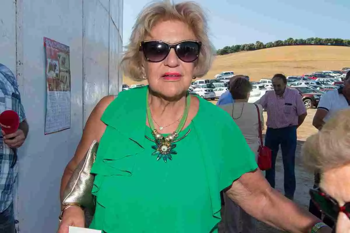 Carmen Bazán durant una festivitat a Cadis, 15 de juny de 2018