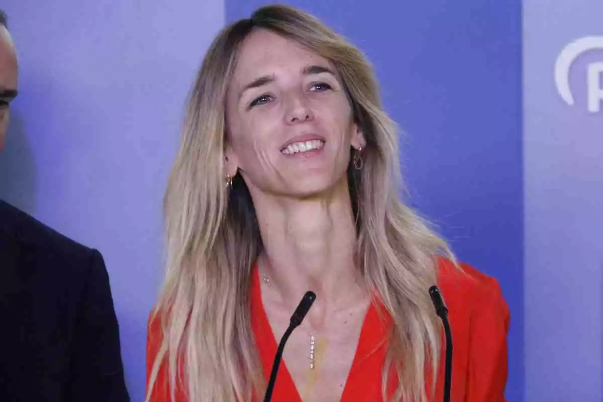 La diputada electa del PPC al Congrés per Barcelona i portaveu del PP, Cayetana Álvarez de Toledo, la nit del 10 de novembre de 2019
