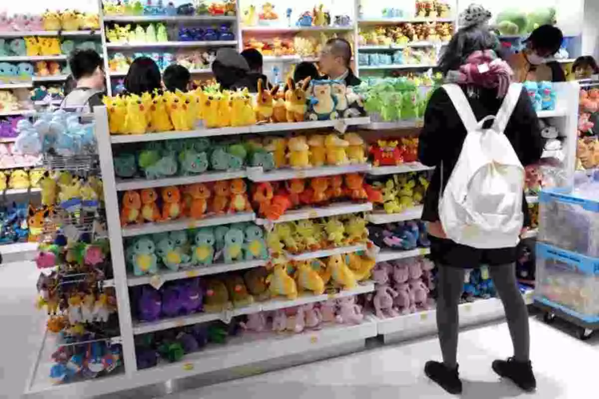 Imatge d'una botiga Pokémon del Japó