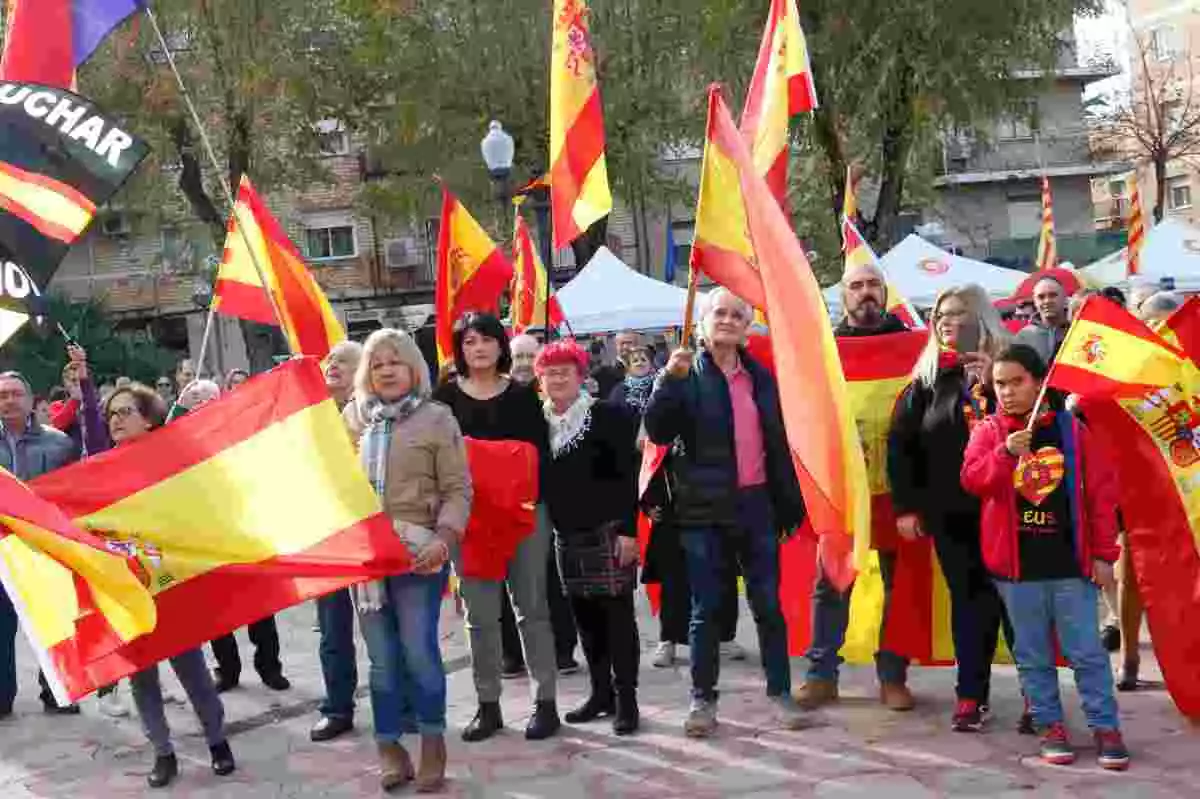 Manifestants de Societat Civil Catalana