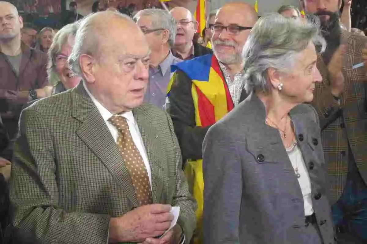 Jordi Pujol i Marta Ferrusola en arxiu