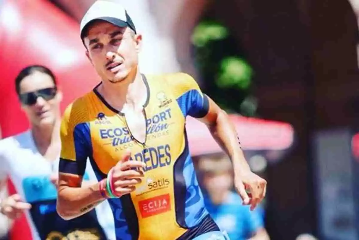 Diego Paredes, el triatleta extremeny que ha mort aquesta setmana