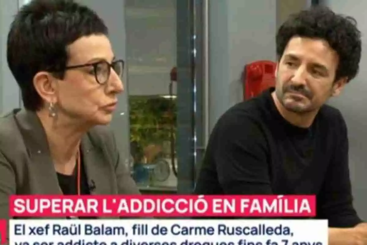 Raül Balam i Carme Ruscalleda al programa Planta Baixa de TV3
