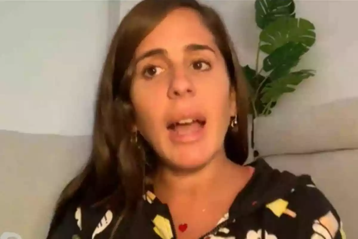 Anabel Pantoja en directe a 'Sálvame' des de les Canàries a través d'Skype