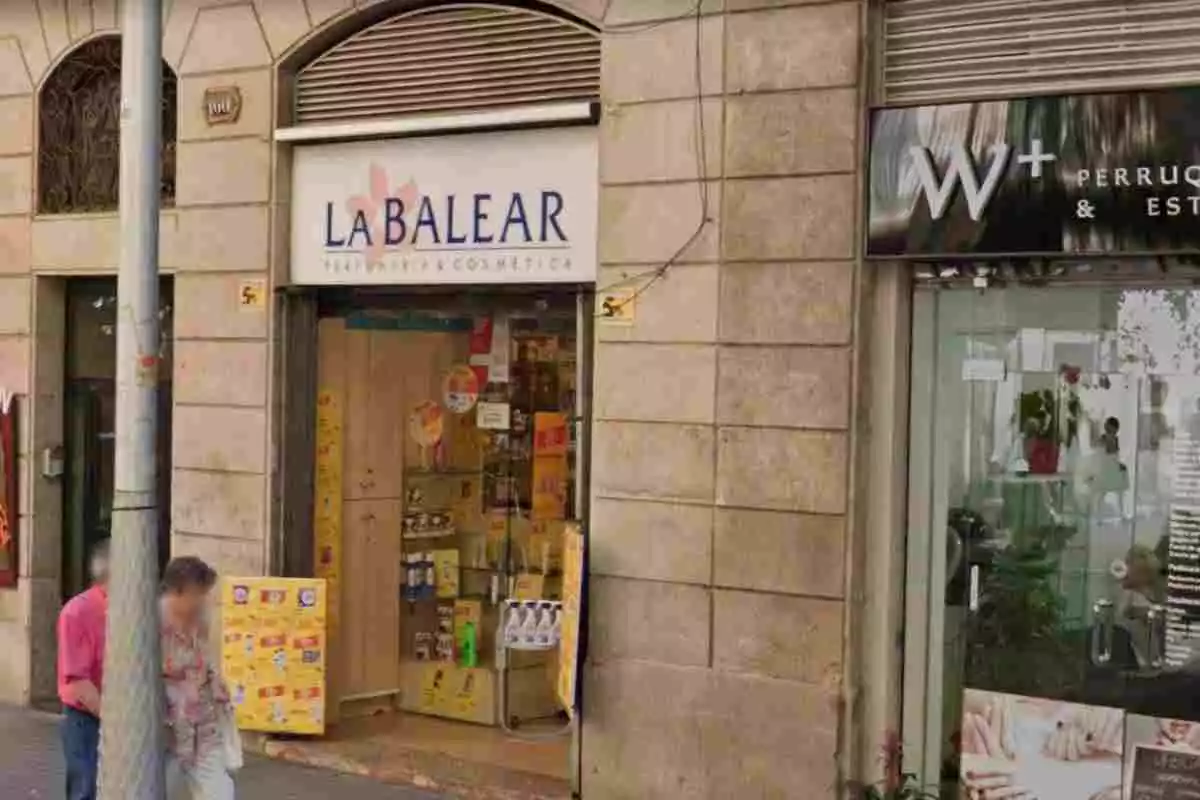 Imatge de la perfumeria La Balear de Barcelona